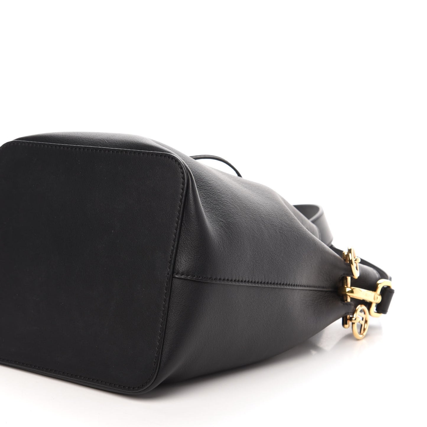 Vitello Grace Matte F is Fendi Grande Mon Tresor Bucket Bag Black