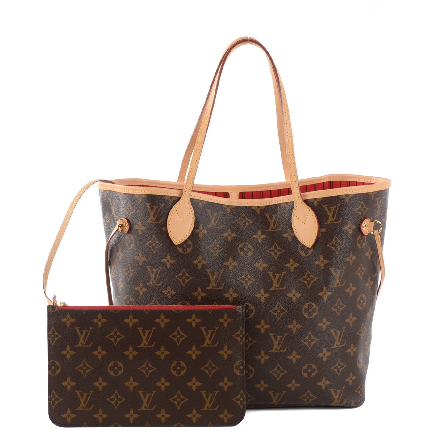Monogram Neo Neverfull MM Cherry