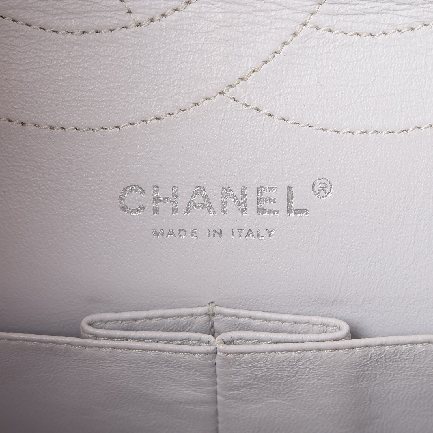 Chanel Aged Calfskin Quilted 2.55 Reissue 227 Flap White 6 of 13