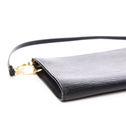 Louis Vuitton Epi Pochette Accessories 24 Black 5 of 9