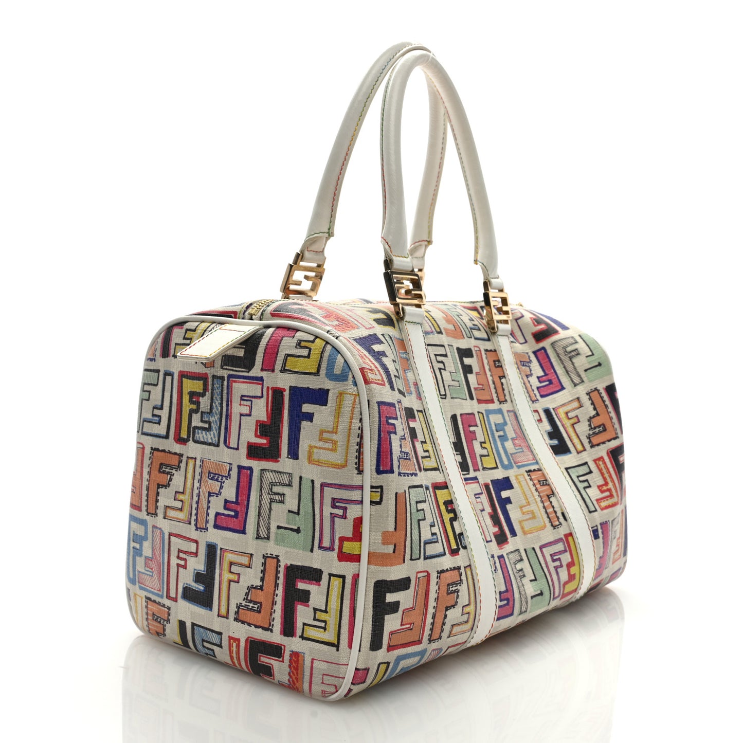 Zucca Spalmati Vitello FF Multicolor Forever Boston Multicolor White