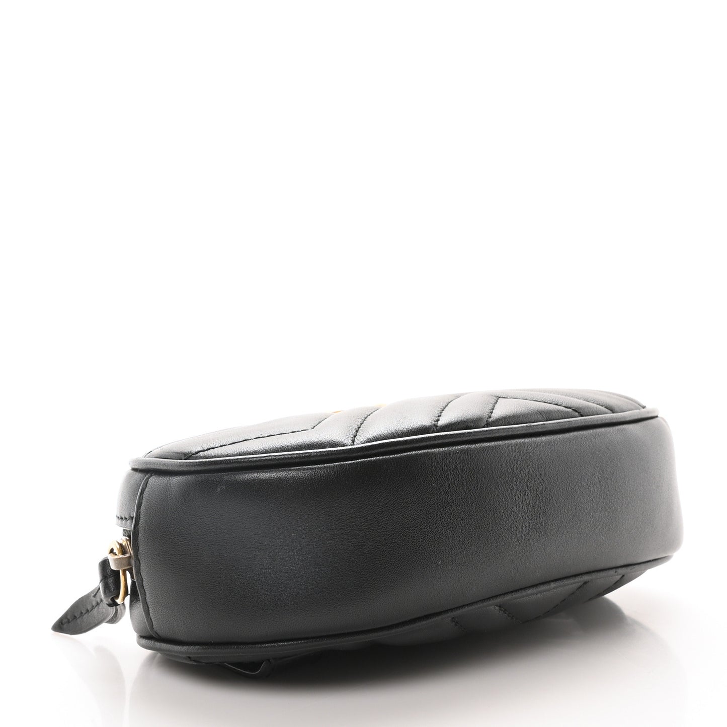 Calfskin Matelasse GG Marmont Belt Bag 85 34 Black