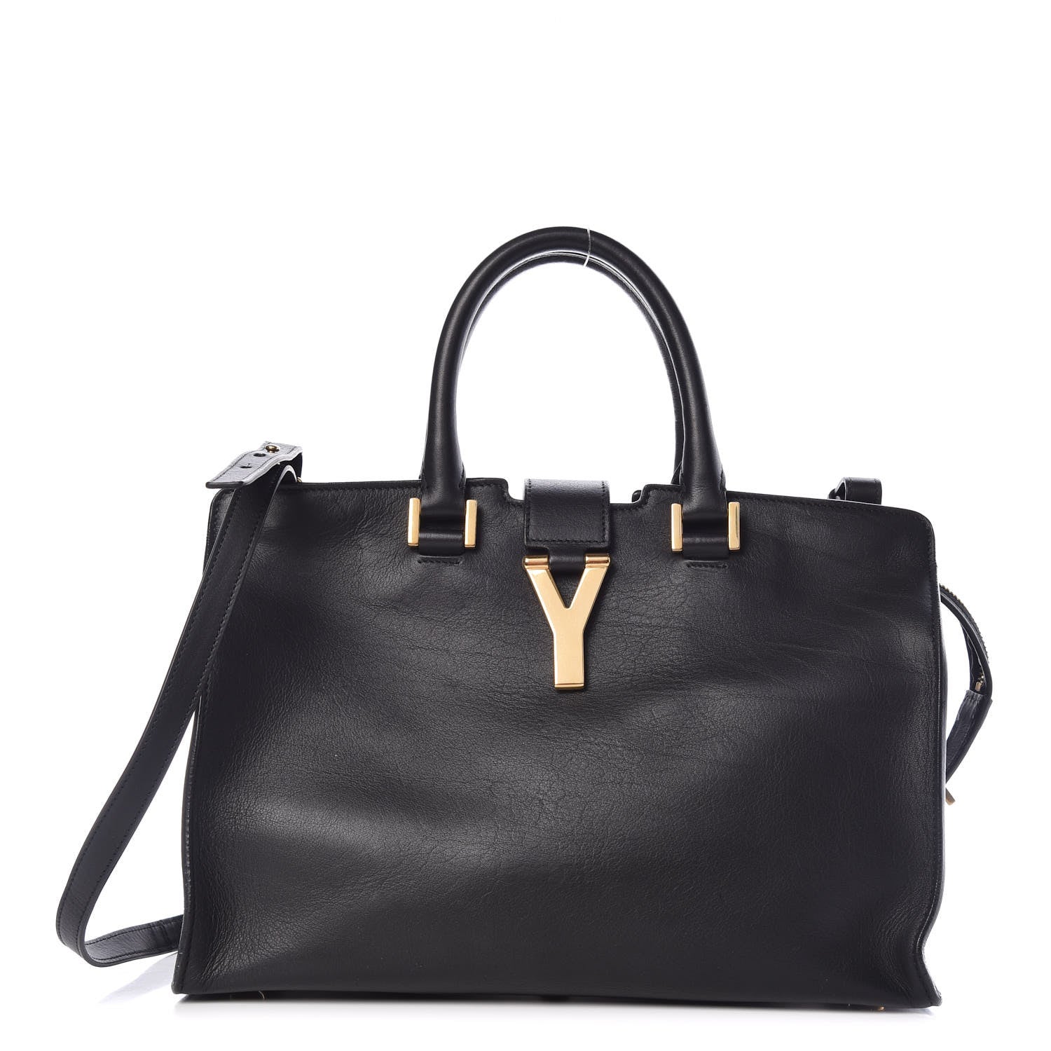 Saint Laurent Calfskin Small Classic Y Cabas Black 1 of 11