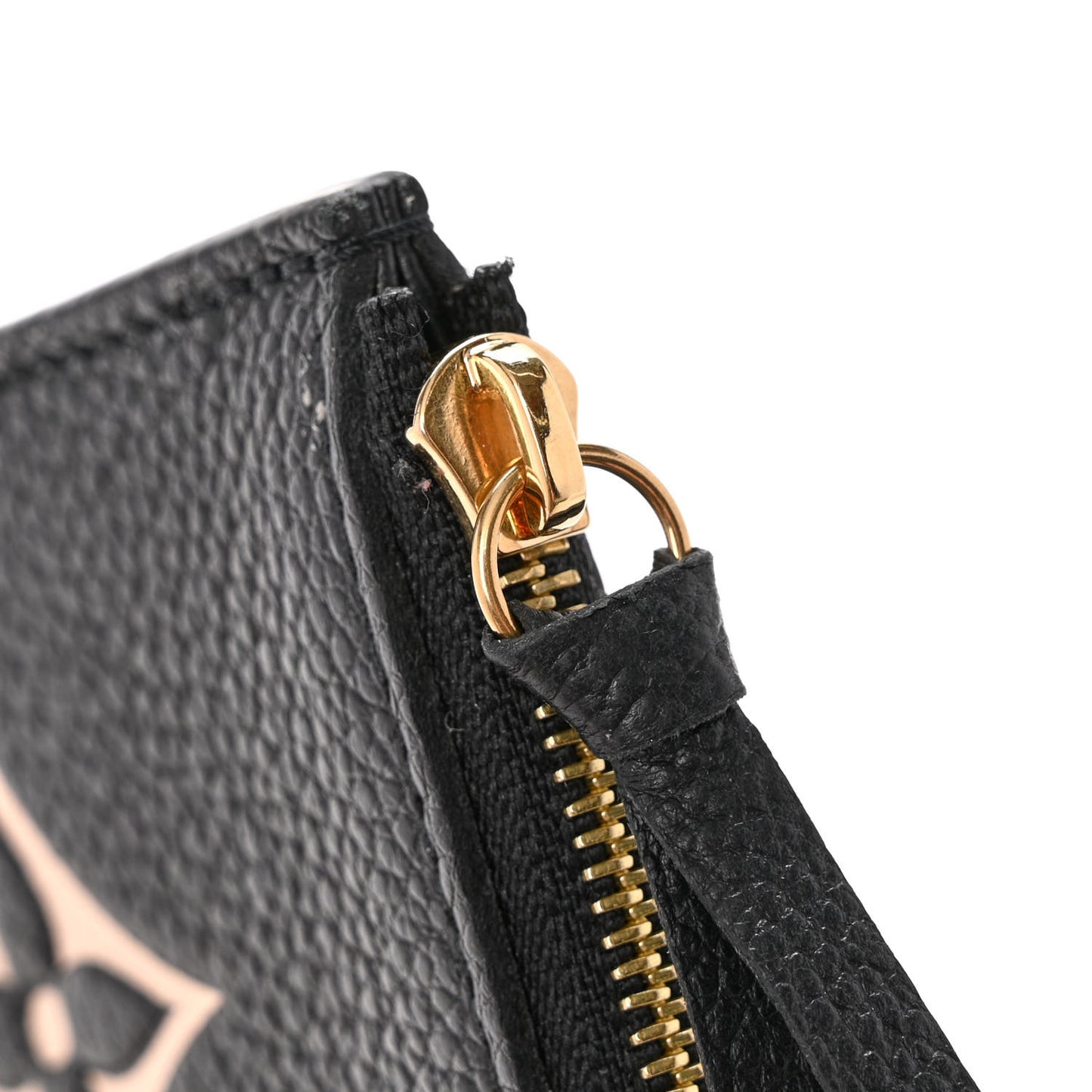 Empreinte Monogram Giant Crafty Pochette Felicie Zippered Insert Black