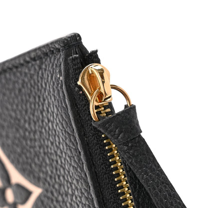 Louis Vuitton Empreinte Monogram Giant Crafty Pochette Felicie Zippered Insert Black 8 of 9