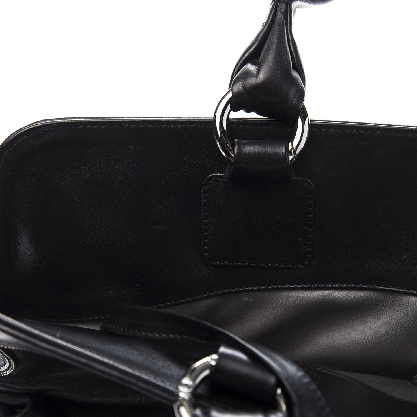 Lambskin East West Soho Shopper Black