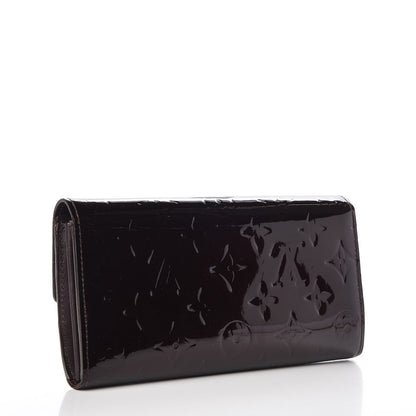 Louis Vuitton Vernis Sarah Wallet Amarante 3 of 8