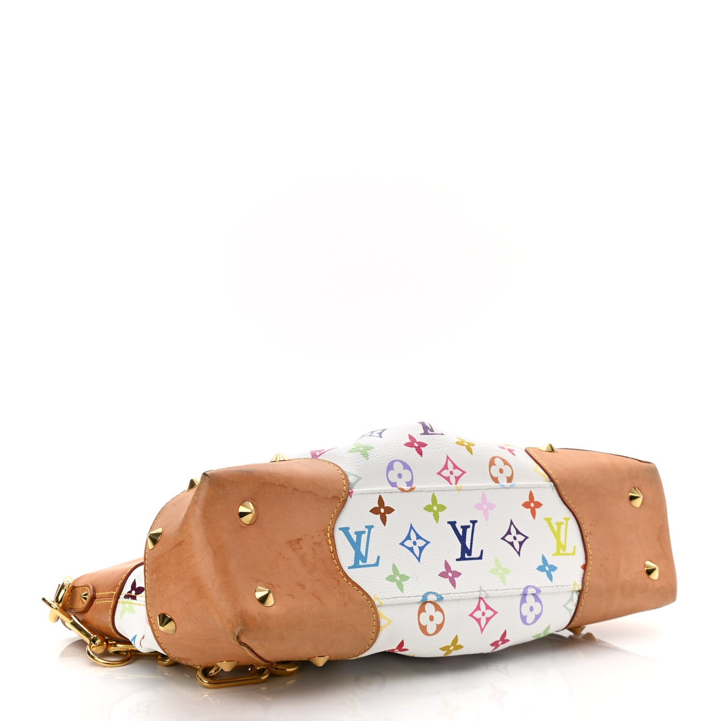 Monogram Multicolor Judy GM White