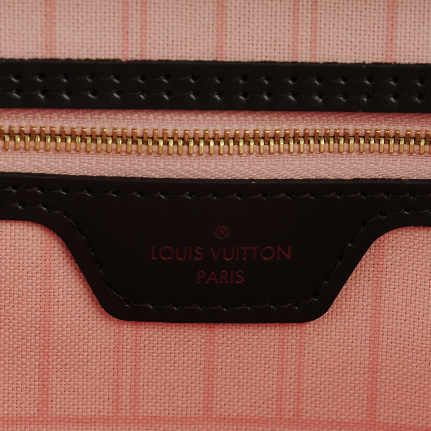 Damier Ebene Neo Neverfull MM Rose Ballerine