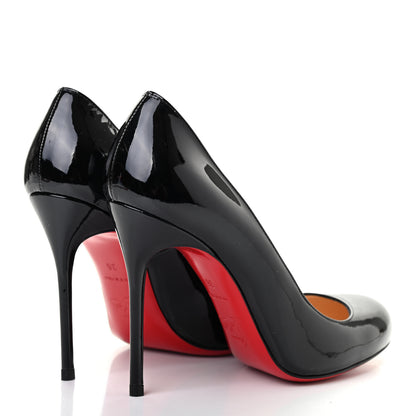 Christian Louboutin Patent Fifille 100 Pumps 36 Black 4 of 9
