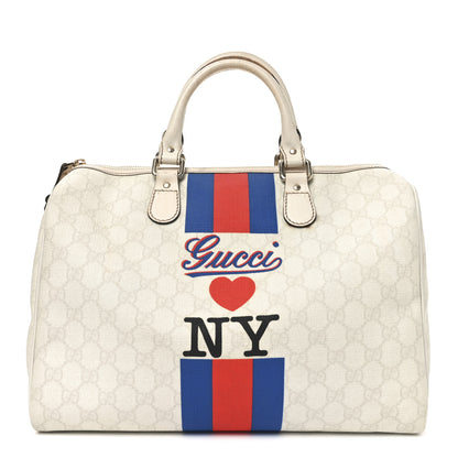 Gucci GG Plus Monogram Loves New York Medium Joy Boston 1 of 12