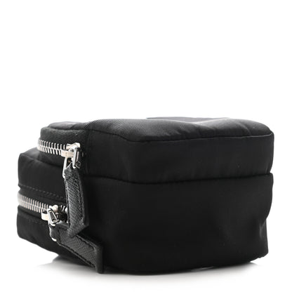 Prada Tessuto Nylon Key Pouch Black 3 of 7