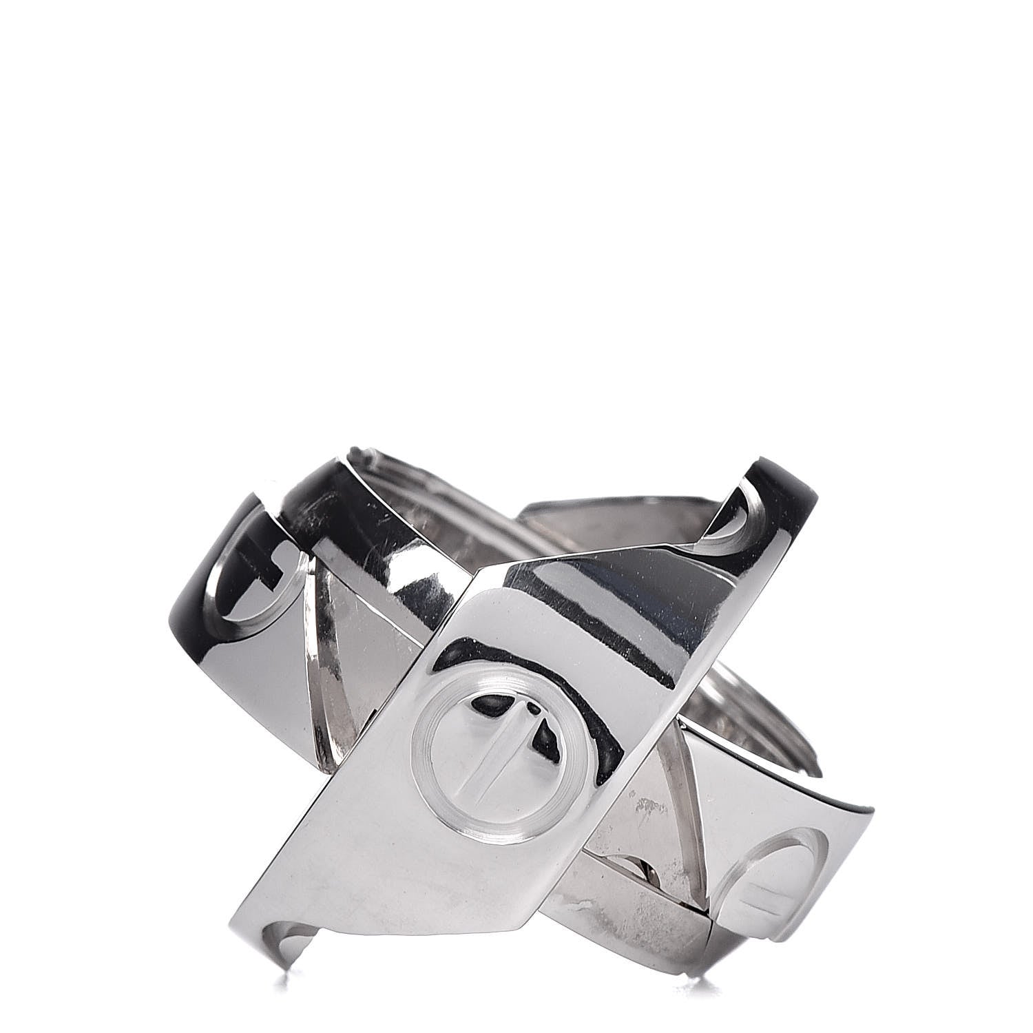 Cartier 18K White Gold 7mm Astro LOVE Ring 50 5.25 4 of 7