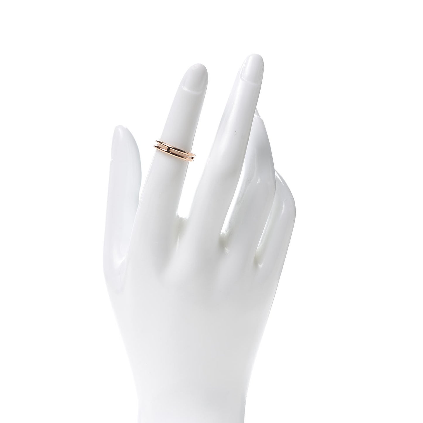 18K Rose Gold Ariane Wedding Band Ring 49 4.75