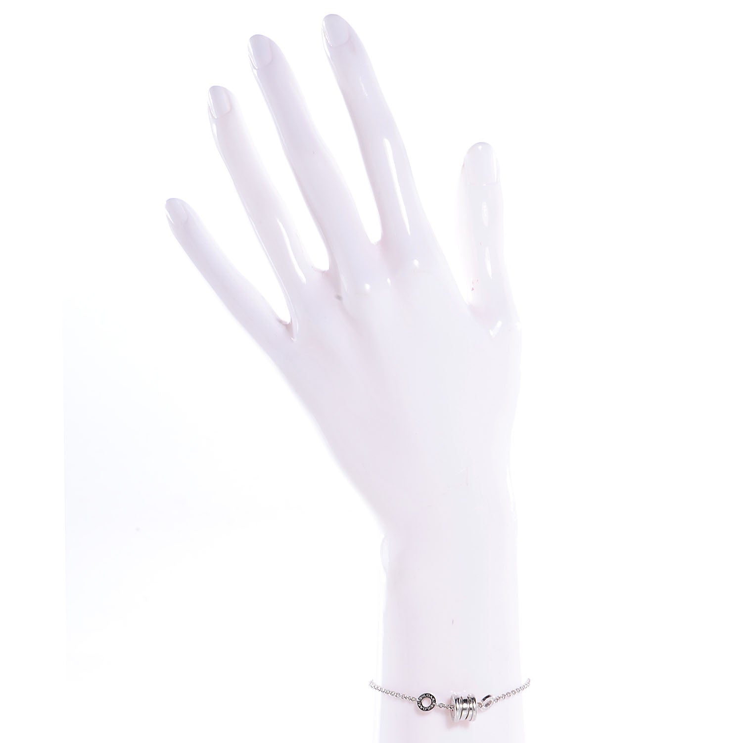 Bulgari 18K White Gold B.Zero1 Bracelet 2 of 5