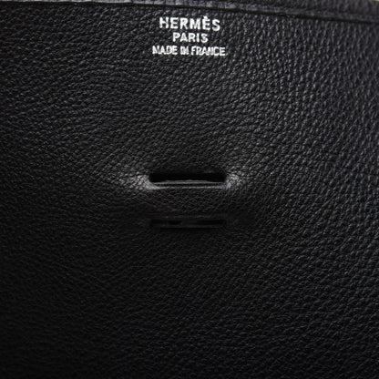 Hermes Taurillon Clemence Evelyne PM Black 9 of 16