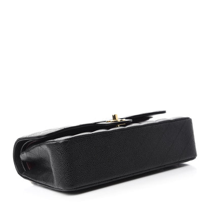 Chanel Caviar Quilted Medium Double Flap Black 4 of 11