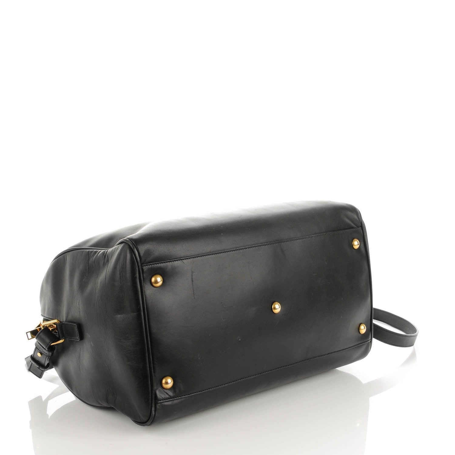 Saint Laurent Calfskin Classic Duffle 12 Black 4 of 10