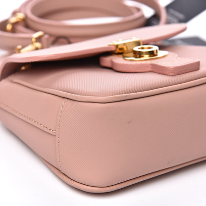 Burberry Trench Calfskin Mini DK88 Top Handle Bag Ash Rose 7 of 10