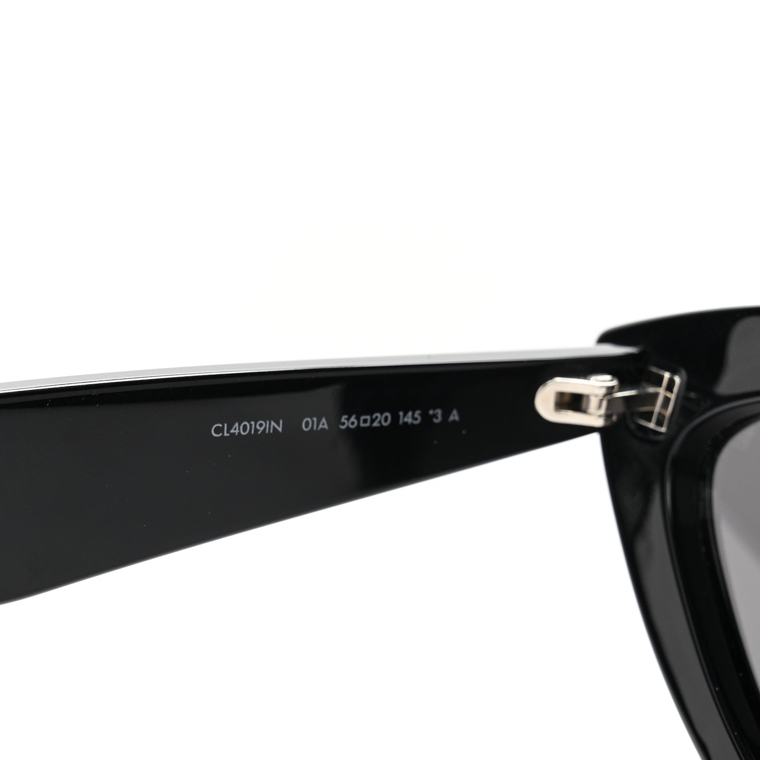 Celine Cat Eye Sunglasses CL4019IN Black 5 of 6