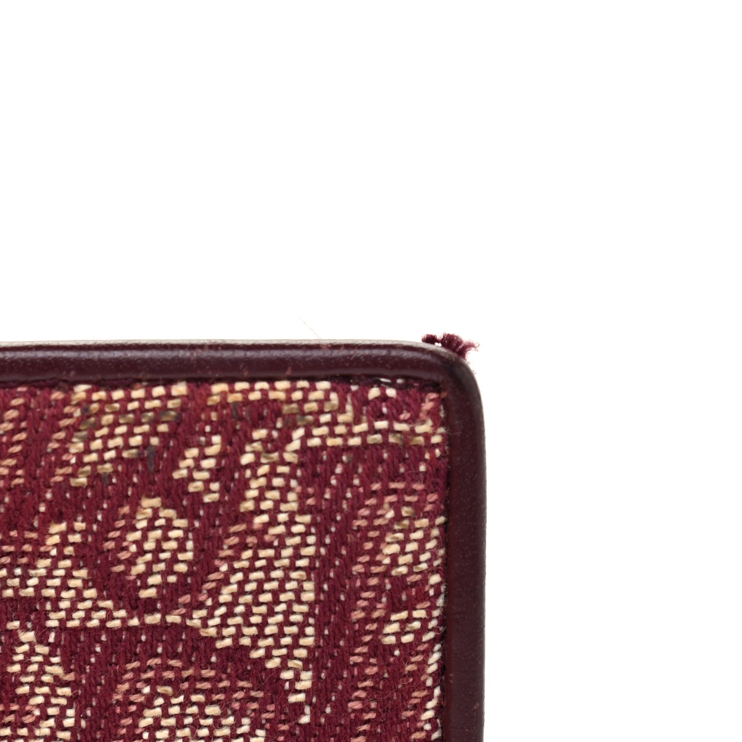 Christian Dior Calfskin Oblique Card Holder Bordeaux 7 of 7