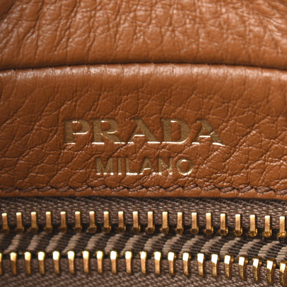 Prada Vitello Daino Camera Crossbody Cannella 6 of 9
