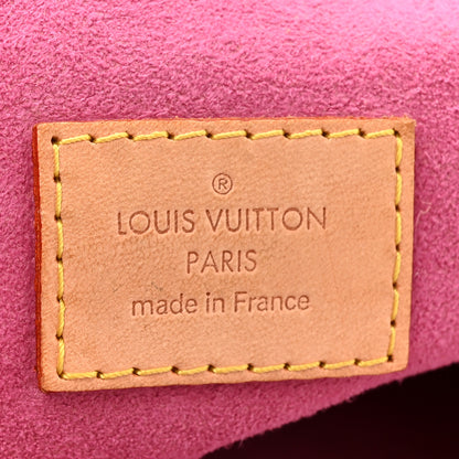 Louis Vuitton Denim Baggy PM Fuchsia 6 of 12