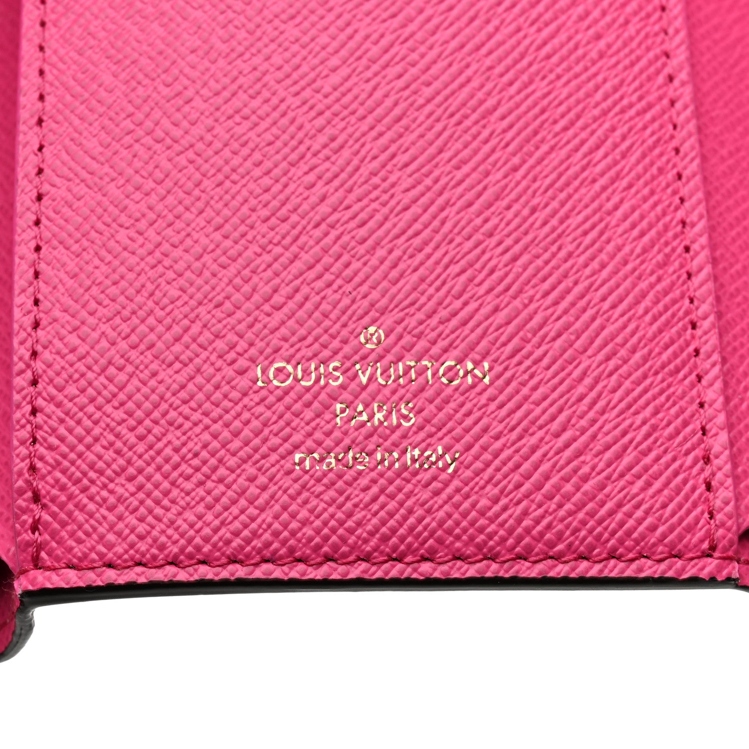 Louis Vuitton Monogram 2022 Christmas Animation Seoul Victorine Wallet Fuchsia 6 of 7