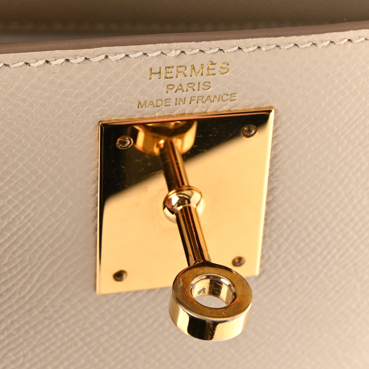 Hermes Epsom Kelly Sellier 28 Craie 6 of 10