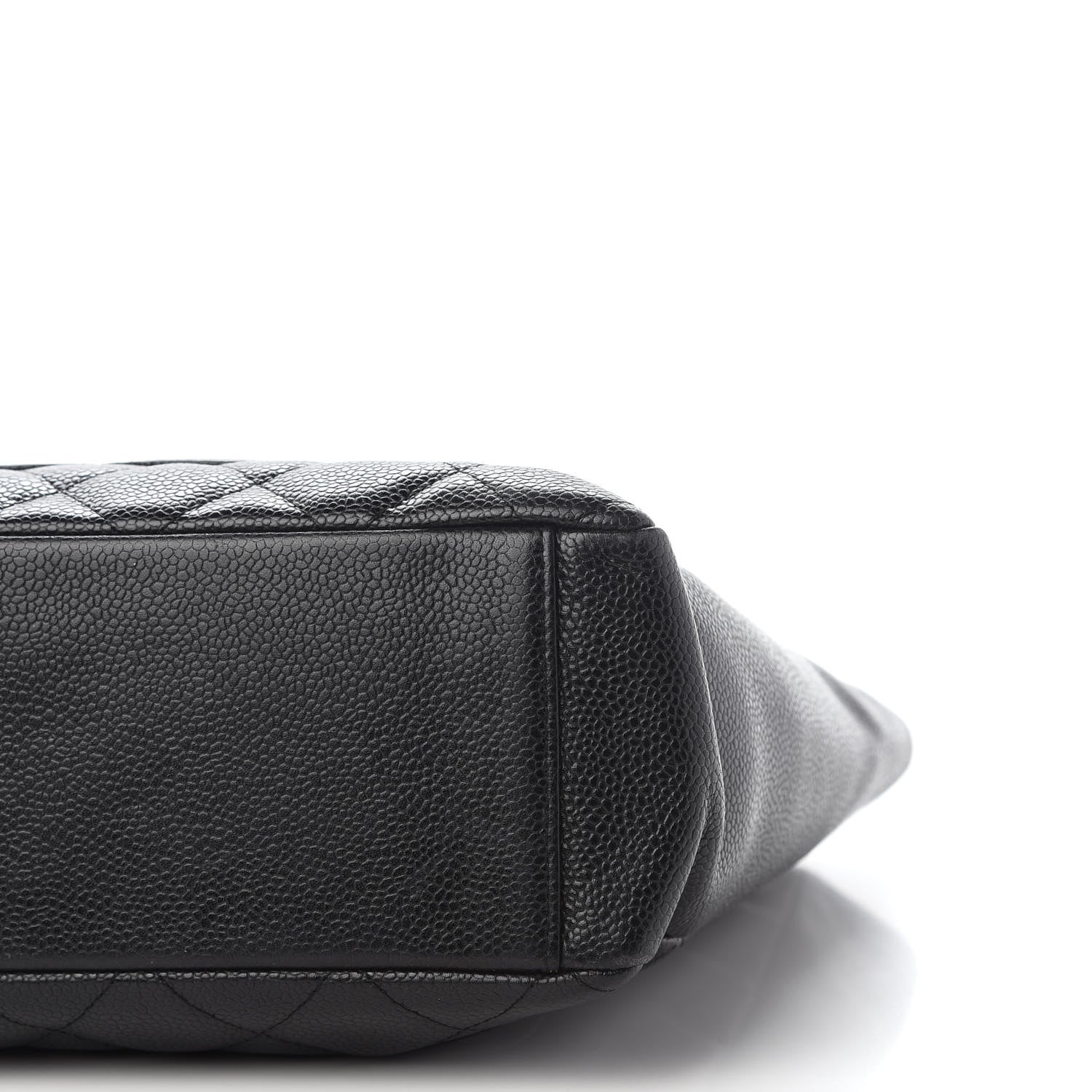 Chanel Caviar Quilted Petit Shopping Tote PST Black 8 of 9