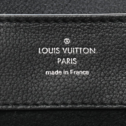 Louis Vuitton Calfskin Flower Lockme Mini Backpack Black Multicolor 9 of 9
