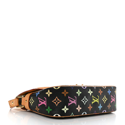 Louis Vuitton Monogram Multicolor Sologne Black 4 of 11
