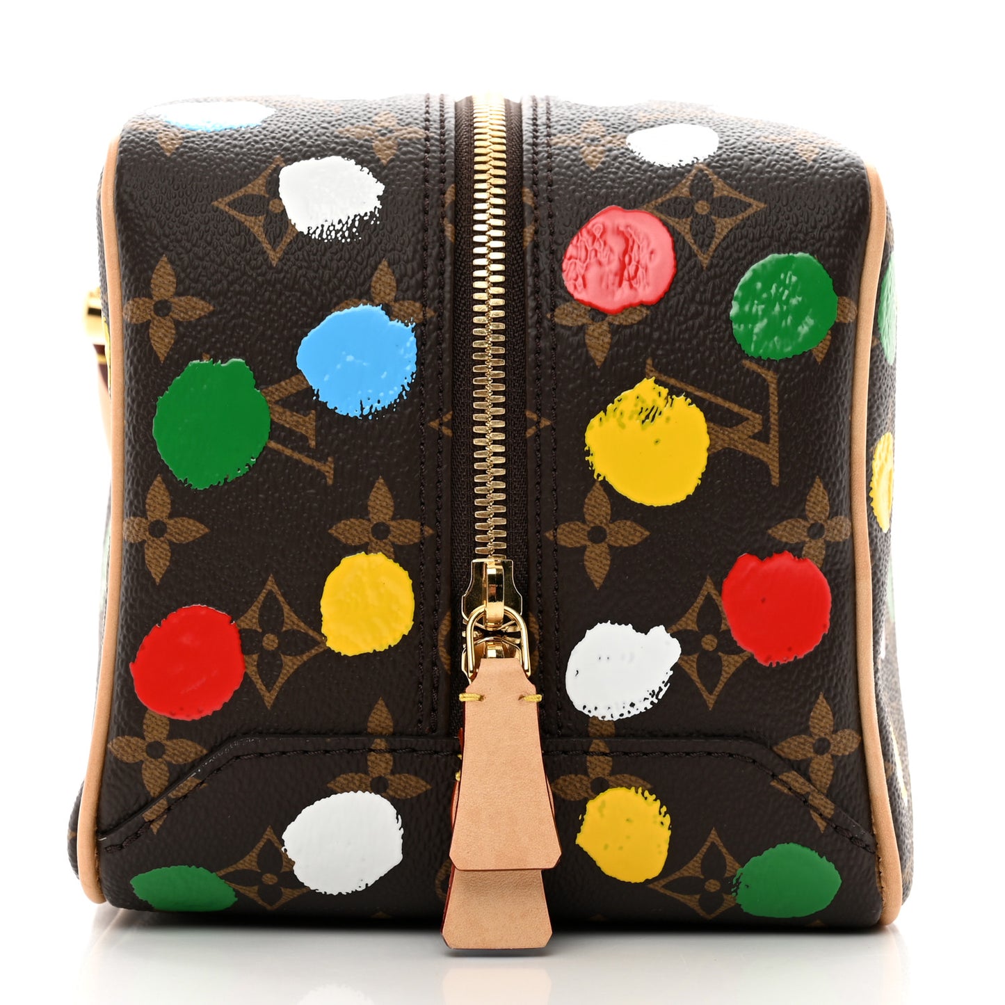 LV X YK Monogram Dots Square Bag