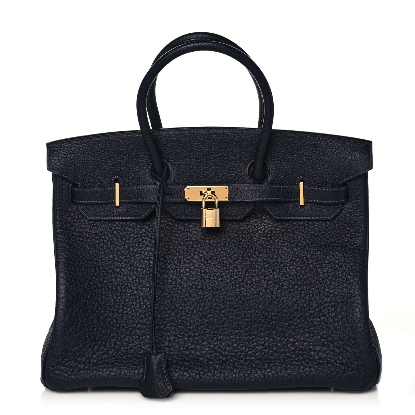 Buffle Skipper Birkin 35 Bleu Indigo
