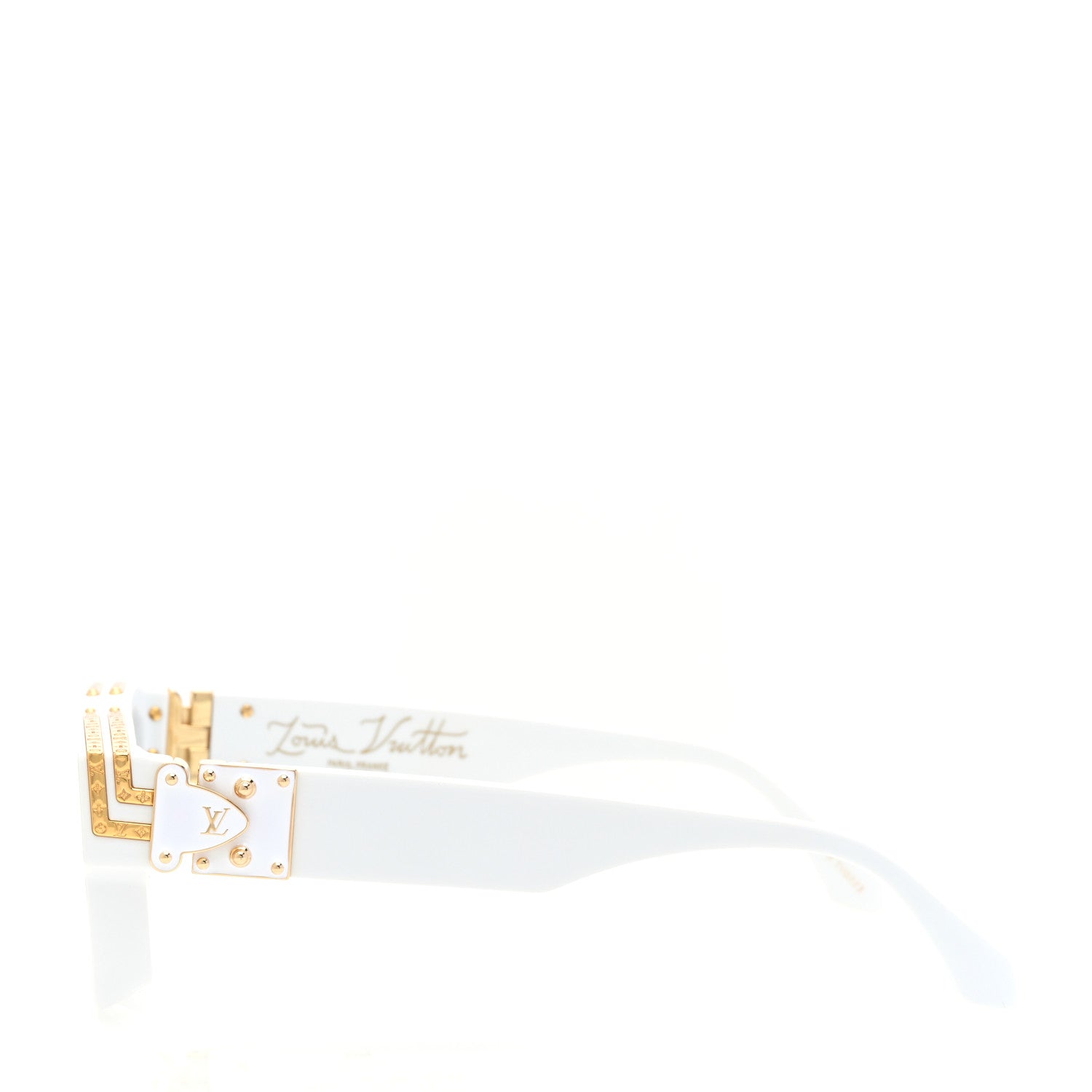 Louis Vuitton Acetate 1.1 Millionaires Z1166W Sunglasses White 3 of 8