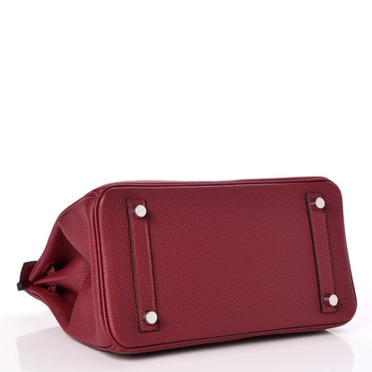Hermes Togo Birkin 25 Rubis 4 of 30