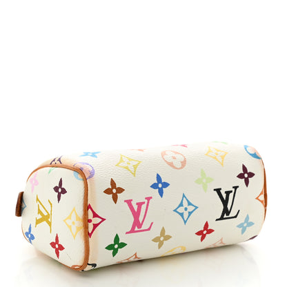 Louis Vuitton Monogram Multicolor Mini Sac HL Speedy White 4 of 12