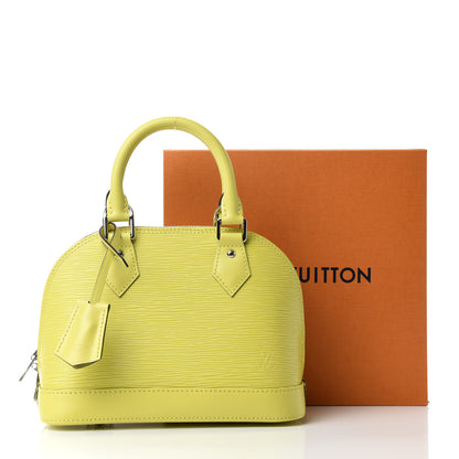 Louis Vuitton Epi Alma BB Pistache 10 of 10
