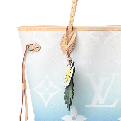 Louis Vuitton Monogram Giant By The Pool Neverfull MM Blue 7 of 9