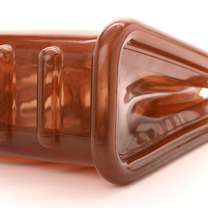 Telfar x MELISSA Jelly Medium Shopping Bag Clear Brown 9 of 11