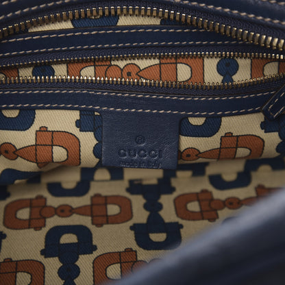 Gucci Monogram Medium Wave Boston Navy 5 of 10