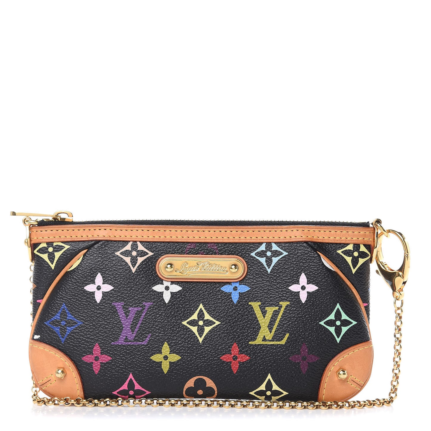 Monogram Multicolor Pochette Milla MM Black