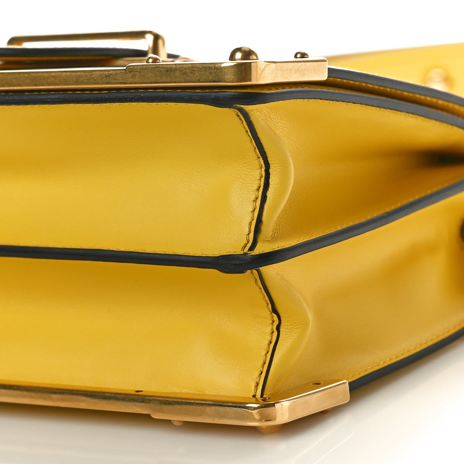 Prada City Calf Cahier Bag Sole 9 of 9