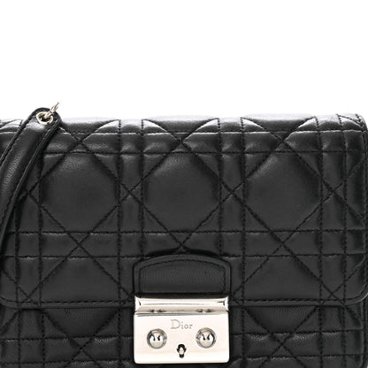 Christian Dior Lambskin Cannage Mini Miss Dior Flap Black 5 of 9