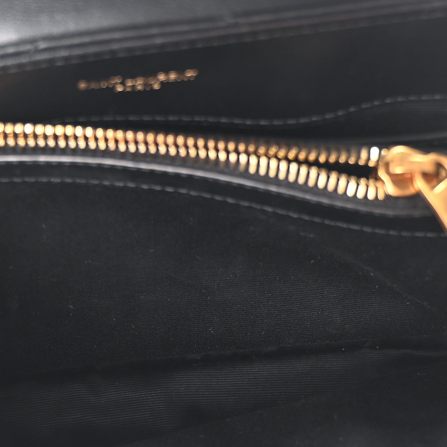 Saint Laurent Calfskin Y Quilted Monogram Small Loulou Chain Satchel Black 5 of 9