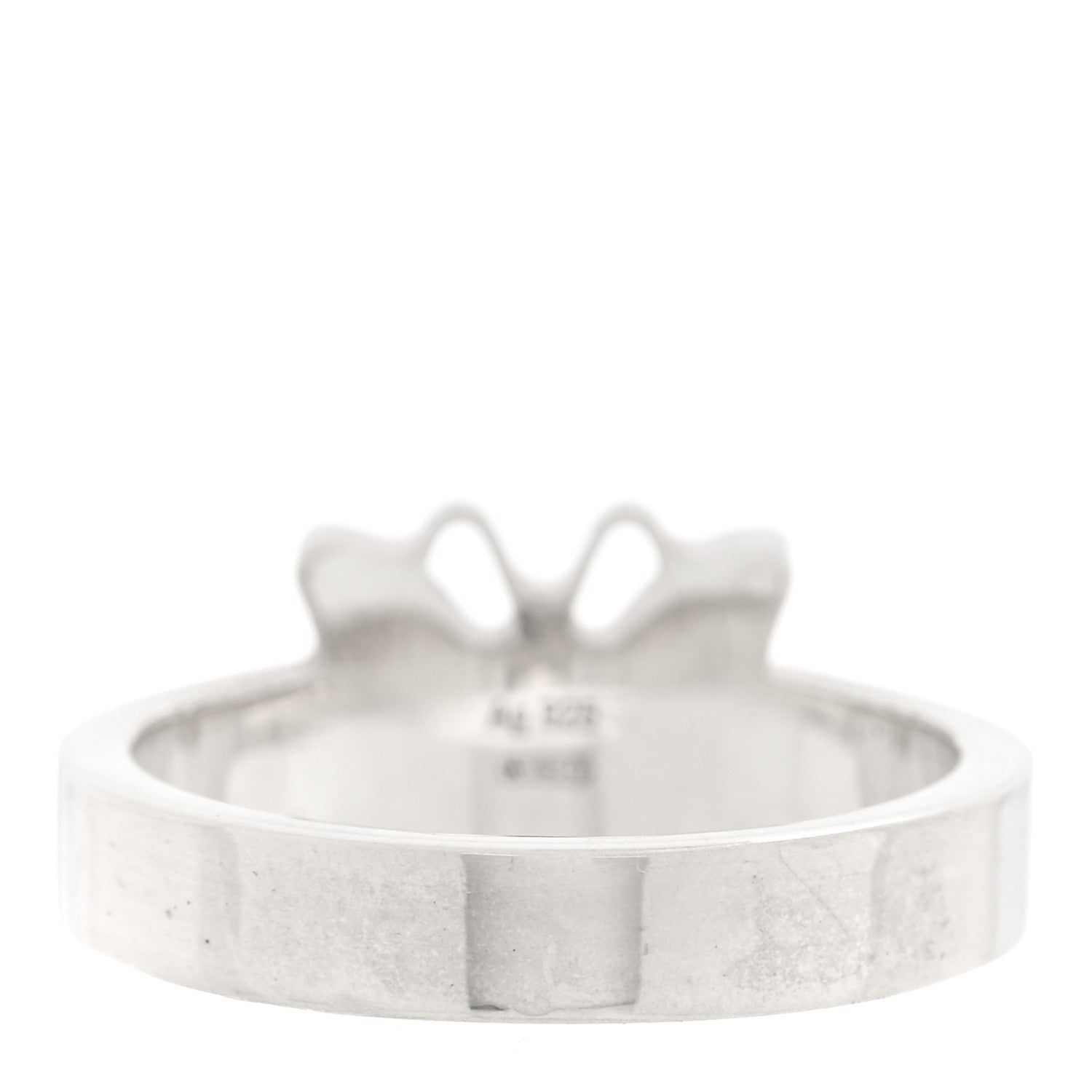Gucci Sterling Silver Butterfly Band Ring 57 8 2 of 3
