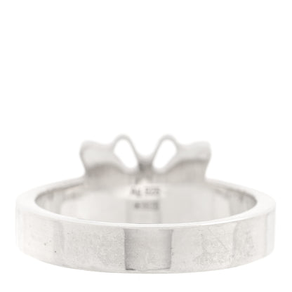 Gucci Sterling Silver Butterfly Band Ring 57 8 2 of 3