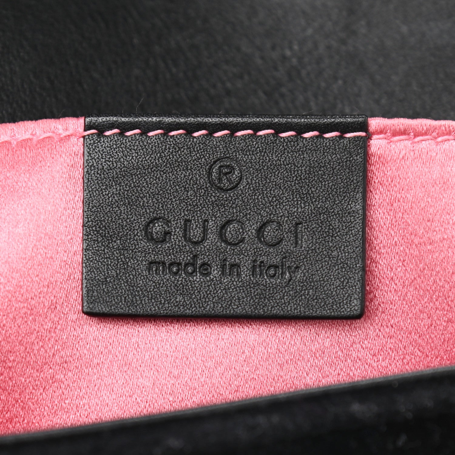 Gucci Velvet Matelasse Mini GG Marmont Shoulder Bag Black 6 of 10