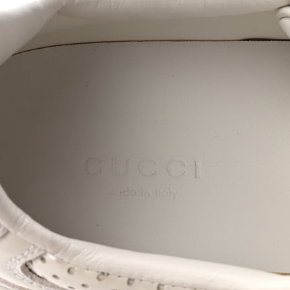 Gucci Calfskin GG Tennis Embossed Perforated Womens Platform 55mm Sneakers 36 Great White 8 of 9