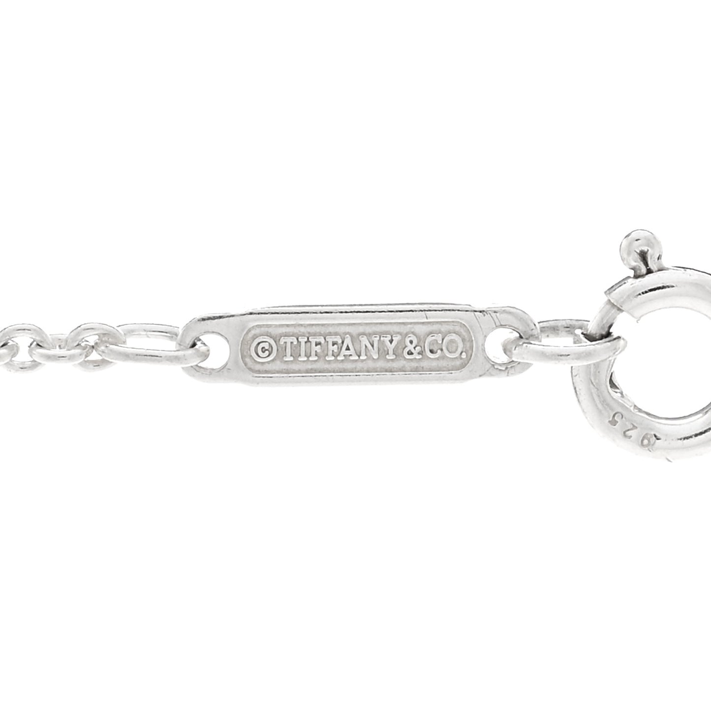 Sterling Silver 1837 Square Pendant Necklace